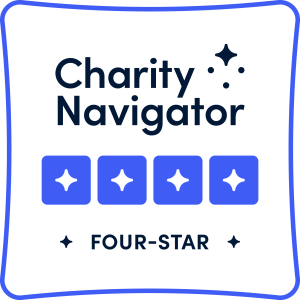 Charity Navigator Four-Star rating badge